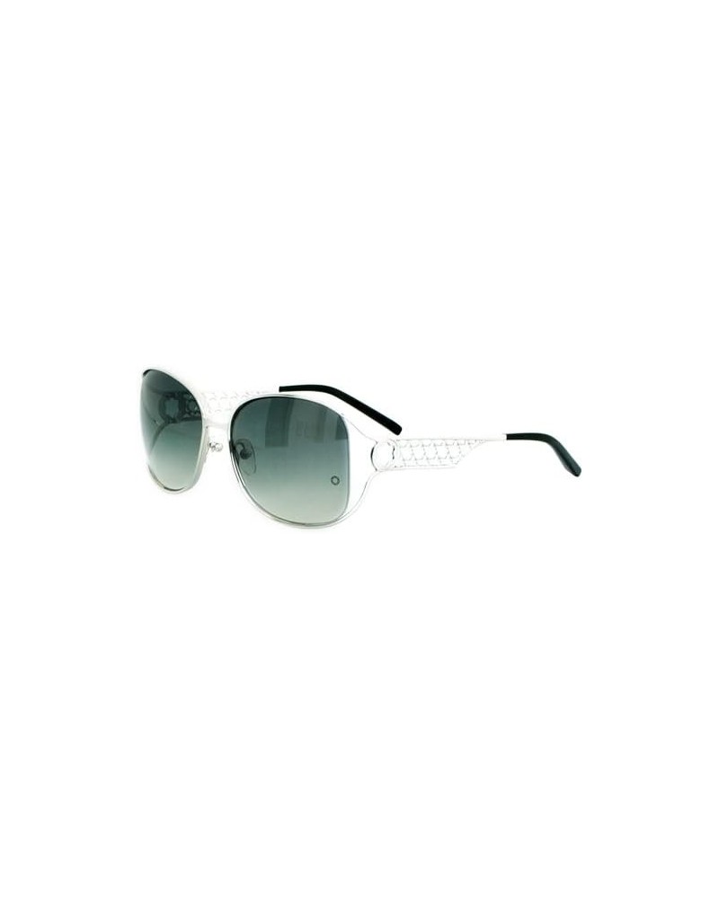 Mont Blanc Mb 284 Sunglasses Silver Grey Shad Mb284-18b $177.75 Rectangular