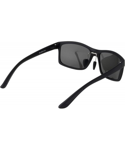 MVP Classic Polarized Sports Lightweight Square Sunglasses Grey $15.79 Sport