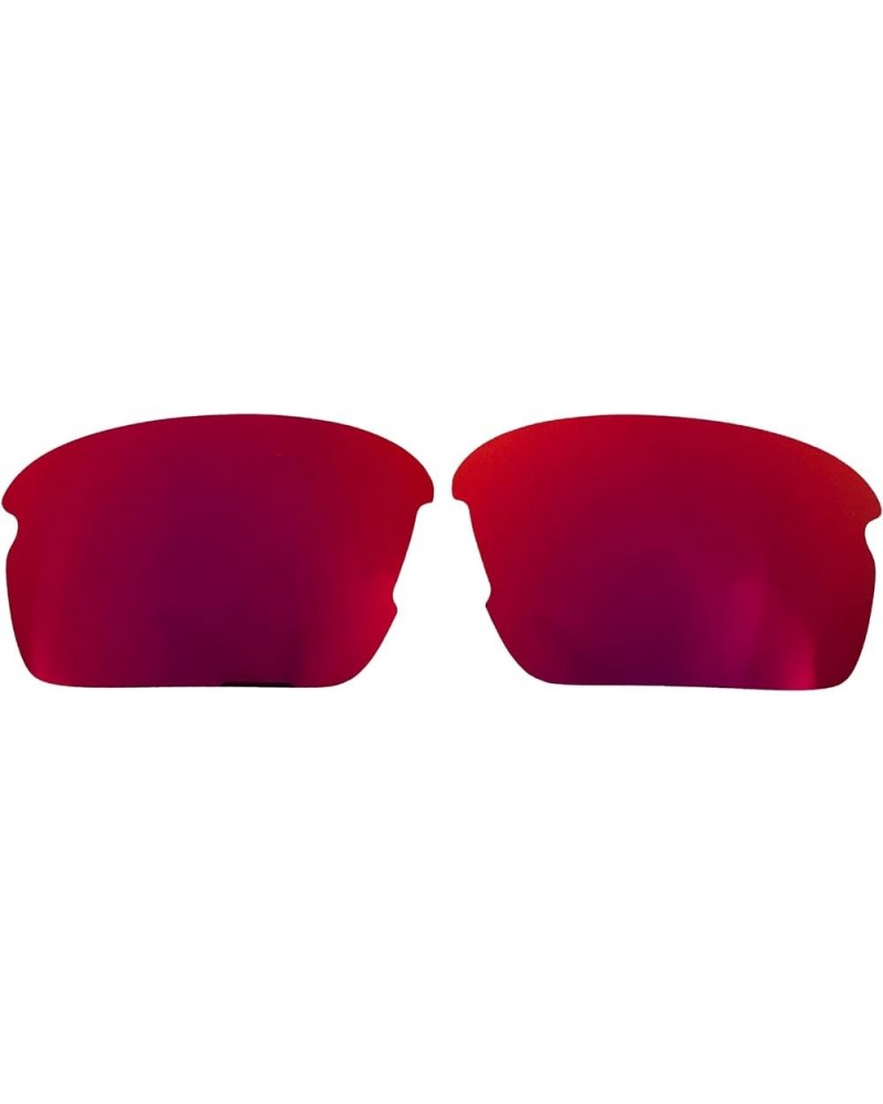 Replacement Lenses for Oakley Flak XS Youth Sunglasses OJ9005 /1.5mm polarized/easy to install Dark Red $13.25 Round