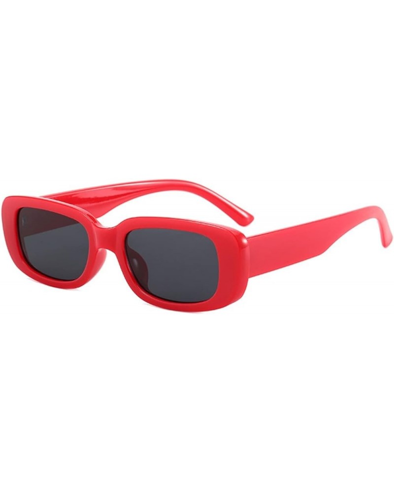 Small Frame Simple Fashion Square Woman Sunglasses, Outdoor Holiday Beach Decorative Sunglasses (Color : G, Size : 1) 1 C $14...