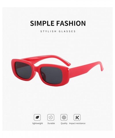 Small Frame Simple Fashion Square Woman Sunglasses, Outdoor Holiday Beach Decorative Sunglasses (Color : G, Size : 1) 1 C $14...