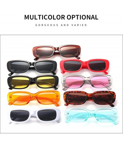 Small Frame Simple Fashion Square Woman Sunglasses, Outdoor Holiday Beach Decorative Sunglasses (Color : G, Size : 1) 1 C $14...