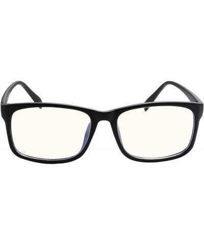 Radiation Protection glasses Square Eyeglasses Frame Anti Blue Light Blocking glasses Matte Black $10.92 Rimless