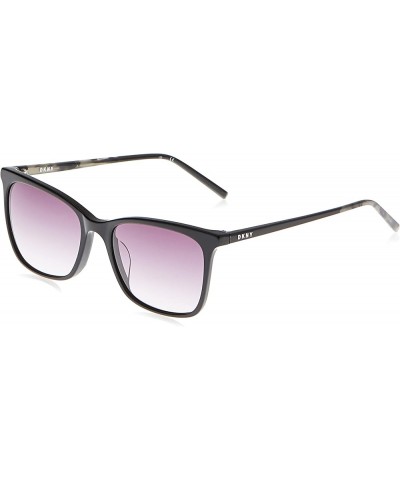 Women's Dk500s Square Sunglasses Black $28.50 Square