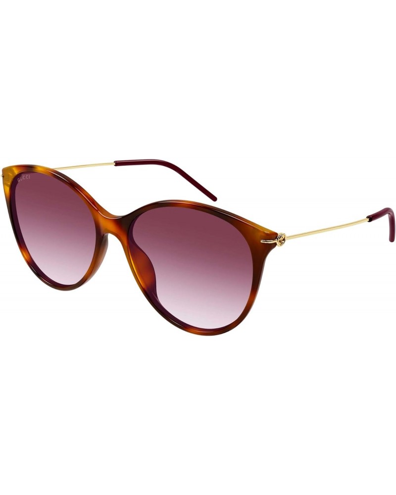 GG1268S Havana/Red Shaded 58/16/145 women Sunglasses $80.68 Oval