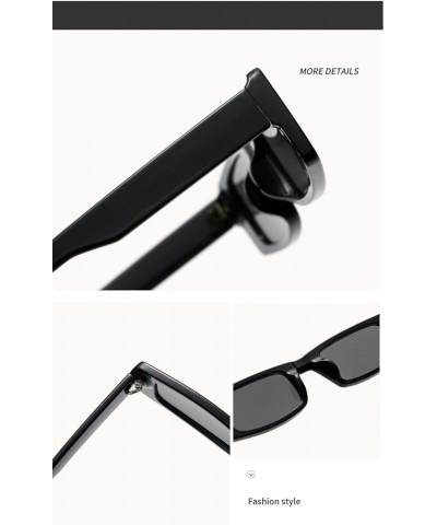 Square Streetwear Sunglasses for Men and Women (Color : C, Size : Medium) Medium C $18.02 Square