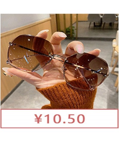 Punk Beach Men And Women Metal Sunglasses Gift D $18.81 Designer