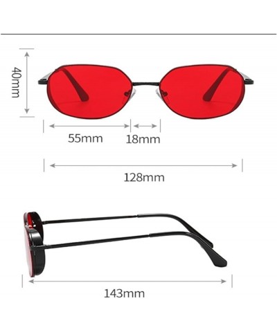 Punk Beach Men And Women Metal Sunglasses Gift D $18.81 Designer