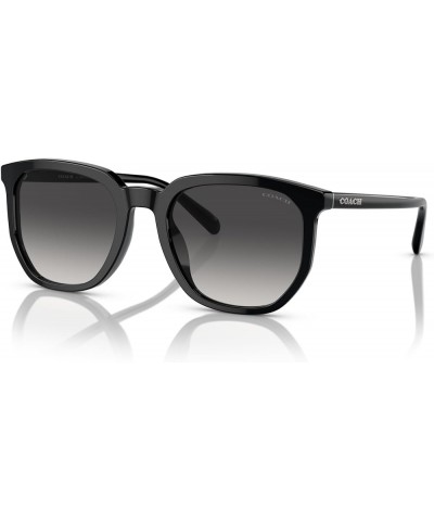 Men's Hc8384u Universal Fit Square Sunglasses Black/Grey Gradient $61.15 Square