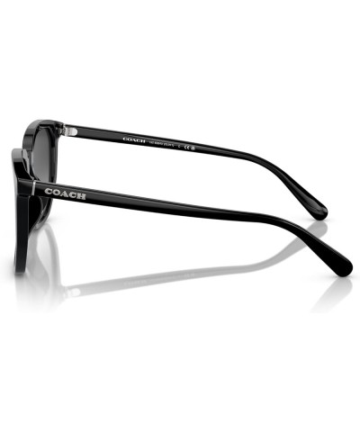 Men's Hc8384u Universal Fit Square Sunglasses Black/Grey Gradient $61.15 Square