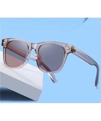 Men's and women's large frame sunglasses polarized vacation driving Commuter Trend UV400 Sunglasses Gift B $21.66 Designer