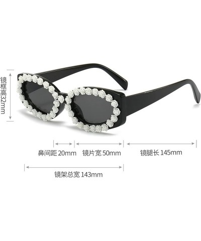 Sunglasses Women 2023 Sexy Flower Sunglasses Vintage Shades UV400 Sun Protection Eyewear Green $9.89 Square