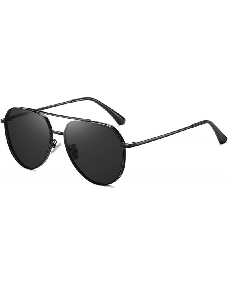 Polarized Men and Women Driving Sunglasses Outdoor Sunshade Vacation Sunglasses (Color : F, Size : Medium) Medium A $19.06 De...