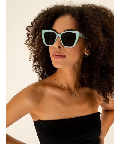 Women's Oversized, Updated Cat-Eye Sunglasses in a Variety of Pastel Hues Pink $6.71 Cat Eye