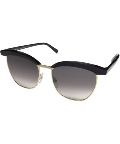 Grace Womens/Ladies Designer Full-rim Gradient Lenses Sunglasses/Shades Black $21.50 Rectangular