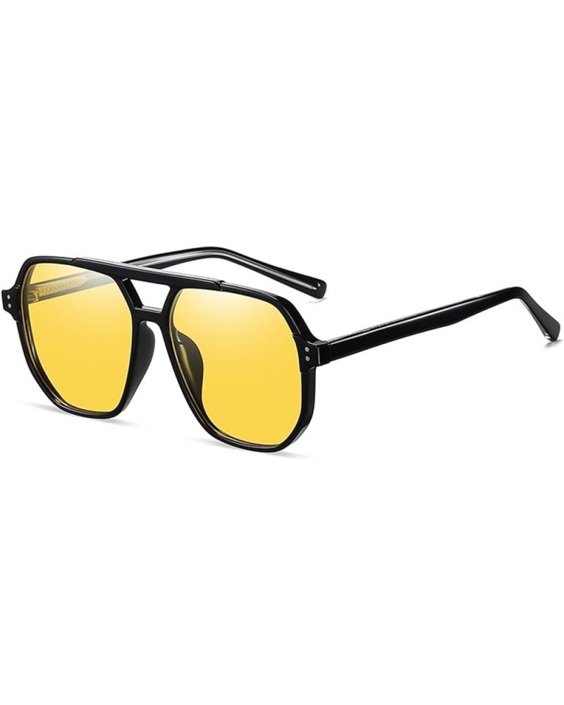 Women Polarized Men Sunglasses Driving Outdoor Sunshade Decorative Sunglasses (Color : E, Size : Medium) Medium D $19.89 Desi...