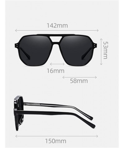 Women Polarized Men Sunglasses Driving Outdoor Sunshade Decorative Sunglasses (Color : E, Size : Medium) Medium D $19.89 Desi...