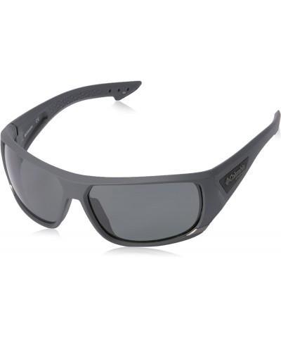 Men's Arbor Peak Polarized Wrap Sunglasses Matte Shark/Smoke Polarized $26.00 Designer