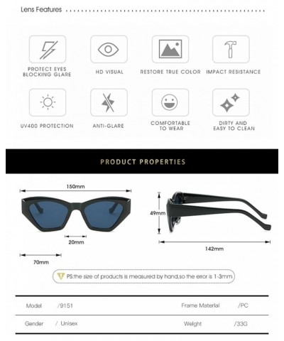 Hip Hop Outdoor Sunglasses For Men And Women Vacation Beach Trend Sunglasses Gift E $11.25 Designer