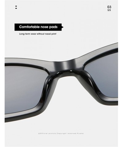 Hip Hop Outdoor Sunglasses For Men And Women Vacation Beach Trend Sunglasses Gift E $11.25 Designer