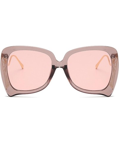 Retro 1970's Style Oversized Butterfly Glam Gold Detail Sunglasses Smoke Grey $13.28 Oversized