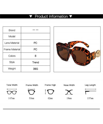 metal trim Irregular frame sunglasses women retro sunglasses 6 $16.69 Rectangular