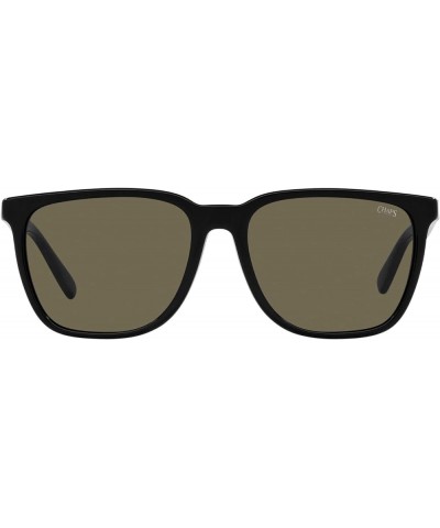 Men's Cp5015u Universal Fit Square Sunglasses Shiny Black/Brown $14.24 Square