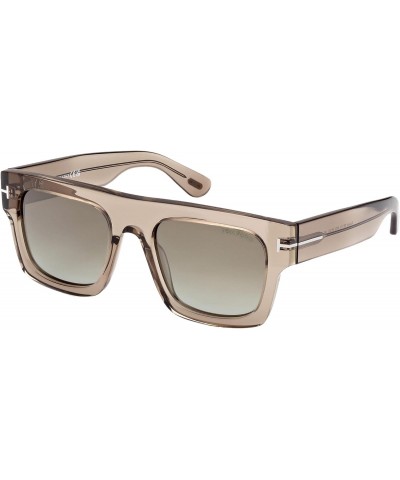 FAUSTO FT 0711 Transparent Brown/Green 53/20/145 unisex Sunglasses $87.20 Designer