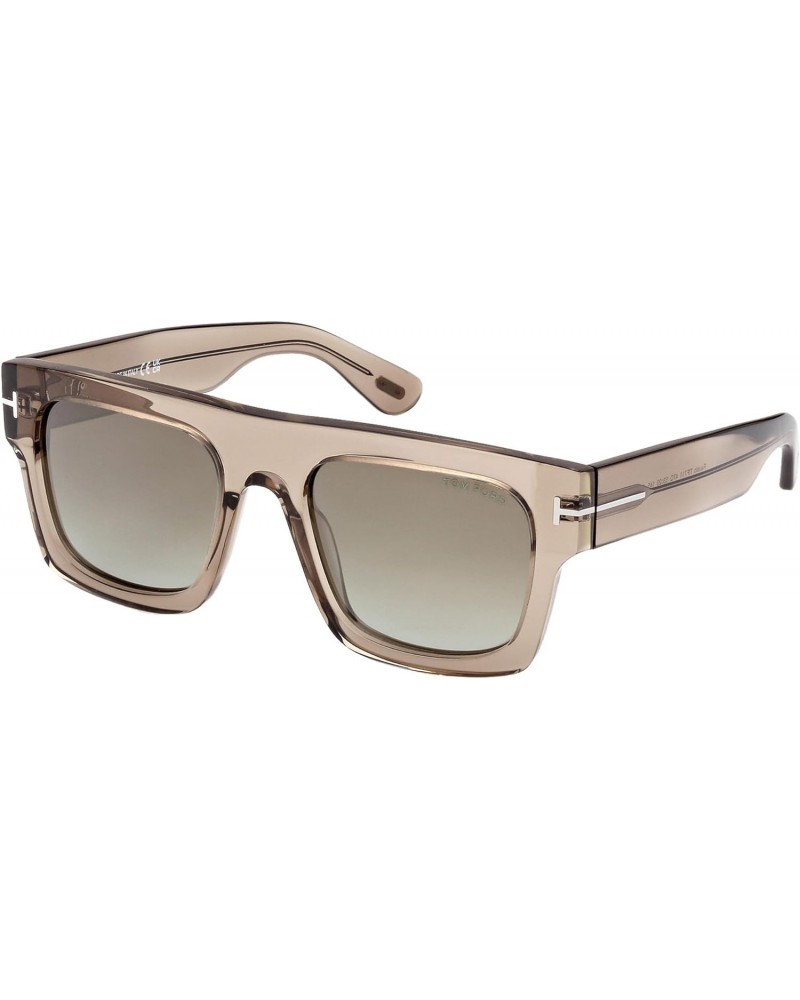 FAUSTO FT 0711 Transparent Brown/Green 53/20/145 unisex Sunglasses $87.20 Designer