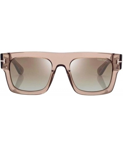 FAUSTO FT 0711 Transparent Brown/Green 53/20/145 unisex Sunglasses $87.20 Designer