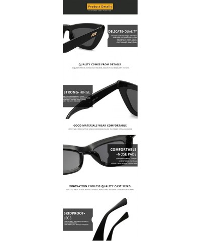 Cat Eye Outdoor Holiday Beach Sunglasses For Men And Women E $14.21 Cat Eye