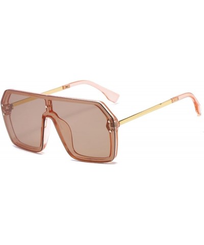 Large Frame Fashion Sunglasses for Men and Women for Outdoor Vacation (Color : G, Size : 1) 1 F $16.63 Designer