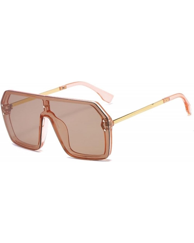 Large Frame Fashion Sunglasses for Men and Women for Outdoor Vacation (Color : G, Size : 1) 1 F $16.63 Designer