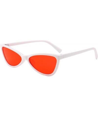 Small Frame Sunglasses Men and Women Street Shooting Outdoor Sun-Shading Decorative Glasses (Color : C, Size : Medium) Medium...