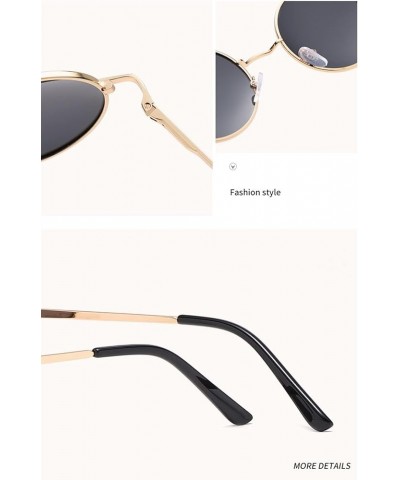 Retro Polarized Men and Women Sun Shading Sunglasses Outdoor Vacation Beach (Color : H, Size : Medium) Medium E $21.76 Designer