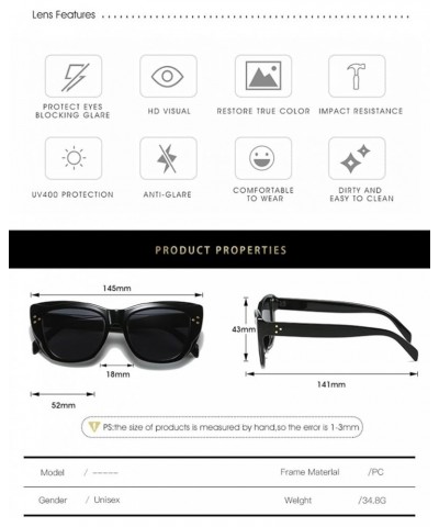 Cat Eye Trendy Outdoor Sunglasses For Men And Women F $16.09 Designer