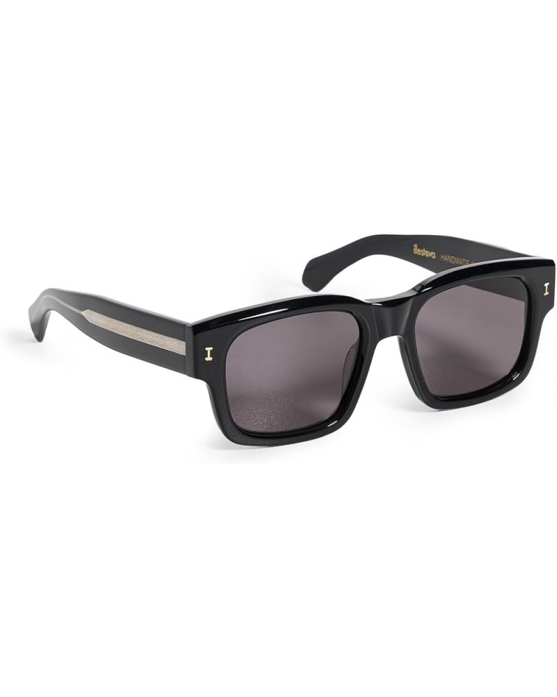 Women's Vito Black/Gold Sunglasses Black $116.85 Square