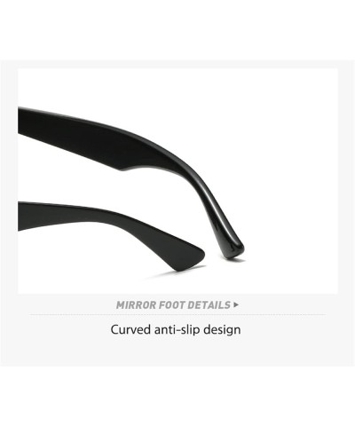 Retro Cat Eye Fashion Outdoor Sunglasses Vacation Men And Women Decorative Trendy UV400 Sunglasses Gift E $18.29 Designer