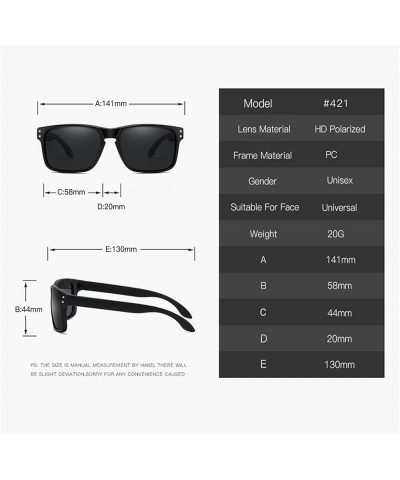 Men's Polarized Sports Cycling Driving Sunglasses Outdoor vacation trend UV400 sunglasses gift E $19.80 Sport