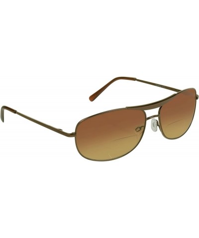 Aviator Bifocal Sunglass Sun Readers +1.50 2 Pairs Smoke Lens for Men and Women Brown $14.52 Designer