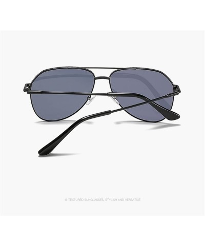 Men and Women Metal Fashion Large Frame Outdoor Vacation Sunglasses (Color : A, Size : 1) 1 D $17.99 Designer