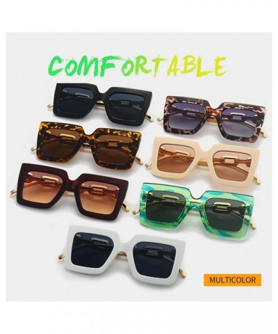 Men and Women Large Frame Fashion Sunglasses Outdoor Vacation Beach Sunglasses Gift (Color : 3, Size : 1) 1 5 $18.87 Designer