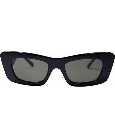 Women's Zoe Sunglasses Black/Smoke $16.40 Square