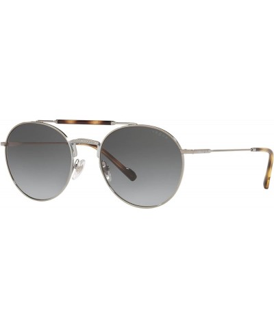 Man Sunglasses Gold Frame, Dark Green Lenses, 52MM Gunmetal $23.10 Round