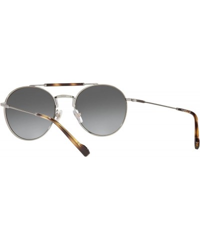 Man Sunglasses Gold Frame, Dark Green Lenses, 52MM Gunmetal $23.10 Round