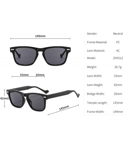 Fashion Men and Women Decorative Sunglasses (Color : 1, Size : 1) 1 1 $15.68 Designer