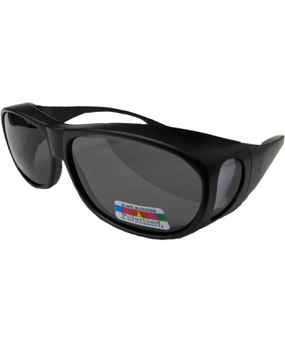 Fit over glass sunglass -684 protect your eye polarized uv400 Black $8.67 Square