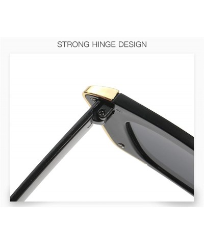 Men and Women Retro Cat Eye Sunglasses Fashion Simple Metal Side Decorative Sunglasses (Color : 1, Size : 1) 1 1 $10.34 Cat Eye