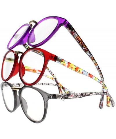 New Women Oval Bohemian Style Spring Hinges Reading Glasses Reader +1.00 ~ +4.00 All 4 Colors $6.75 Designer