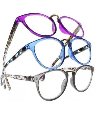 New Women Oval Bohemian Style Spring Hinges Reading Glasses Reader +1.00 ~ +4.00 All 4 Colors $6.75 Designer